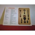 THE WELSH LOVE SPOON unused postcard by Judges =