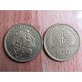 Greece 1990 100 Drachma Coin