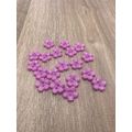15mm Purple Baby and Children's Flower Buttons ...
