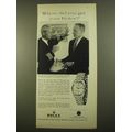 1961 Rolex Style 1007 Watch Advertisement - Gordon Wood and Sam Miller
