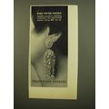1961 Saks Fifth Avenue Jewelry Advertisement - Chandelier Earring