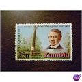 Zambia 1973 Livingstone Death Centenary 25n unm...