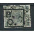 telegraph used 10/- cds and parcel canc. RARE s...