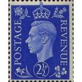 Great Britain KGVI 2½d Ultramarine Unmounted Mi...