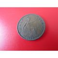 1929 GEORGE V HALFPENNY FREE POST. AH