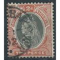 Southern Nigeria 1901 SG3 2d Black & Red-Brown ...