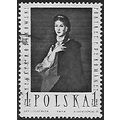 Mi 1104: 1 Zl. brown-black Polish Paintings.