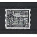 Turks&Caicos.SG194 1/4d Raking Salt (Black).Mou...
