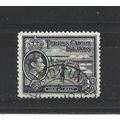 Turks&Caicos.SG194 1/4d Raking Salt (Black).Fin...