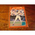 1990 Donruss, Reverse Negative Error, JUAN GONZ...