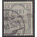 Mi: 1 used 1903/5 Prussia Cat € 6