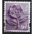 GB 2010 - England - Tudor Rose 97p Used