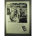 1970 Lark Cigarettes Ad - The Gas-Less Society
