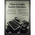 1981 Smith-Corona Coronet XL Typewriter Ad - Mi...