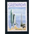 Grenada 1978 SG915 mm9 Space Shuttle 1/2c Mount...