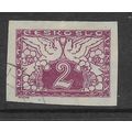 CZECHOSLOVAKIA 1918 EXPRESS NEWSPAPER STAMP 2H ...