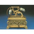 Luxus Fernsprechtischapparat Antique German Tel...