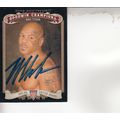 MIKE TYSON 2012 AUTOGRAPHED BOXING HALL OF FAME...