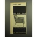 1957 Widdicomb Classic WMP Chair Advertisement