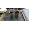 2x 25mm Galvanised flange couplings
