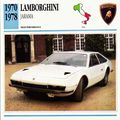 Collectors Club card. Classic Cars. Lamborghini...