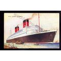 LS2635 - Cunard Liner - Queen Elizabeth - Artis...