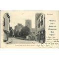 Surrey GUILDFORD Quarry Street Postcard by Sten...