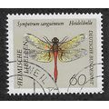 GER 1991 60pf 'DRAGONFLIES' FINE USED (EBID61-532)