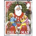 ISLE OF MAN, CHRISTMAS, Father Christmas with t...