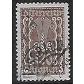 Mi 379: 120 Kr. deep red-brown Definitive Stamp...