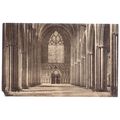 YORK MINSTER Nave west unused. postcard F Frith...