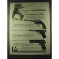 1945 Colt Ad - Officers' Model Revolver, Woodsm...