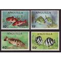 Anguilla 1969 SG 68-71 UMM - Fish (D-402)