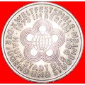 X WORLD FESTIVAL: GERMANY ★ 10 MARK 1973 MINT L...