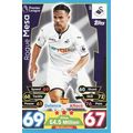 Match Attax 2017/2018 281 Roque Mesa Swansea City