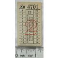 Vintage: ticket London Transport Buses 2 - 23
