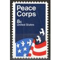 ZAYIX - 1972 US 1447 MNH Peace Corps - Flag and...