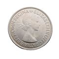 1953 UK Eliz II Half Crown BU Condition Coronat...