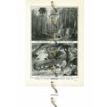 Canadian Pioneer Life, c1840, Canada, Book Illu...