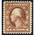 334, Mint XF NH 4¢ Stunning Stamp! - Stuart Katz