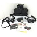 LOT of 2 Pentax ME Super 35mm SLR Cameras + Len...
