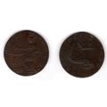 Great Britain. Peace & Plenty Halfpenny 1794. d...