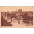 Panorama sur la Seine, Paris, 1940 - Abeille CPSM