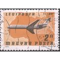 Hungary 1977 (Air) - SG3136 - 2ft black/orange ...