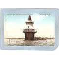 Rhode Island Narragansett Bay Lighthouse Postca...