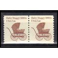 1902 7.4c Baby Buggy Very Fine MNH Dry Gum CNP ...