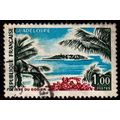 France 1970 Guadeloupe 1,00f Used Stamp