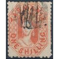 QV Chalon: 1s P11½ - Tasmania 1875 - Used Hinge...