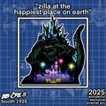 2025 Wondercon Exclusive Zilla t the Happiest P...