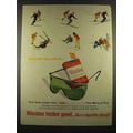 1964 Winston Cigarettes Ad - Flavor That Goes With Fun